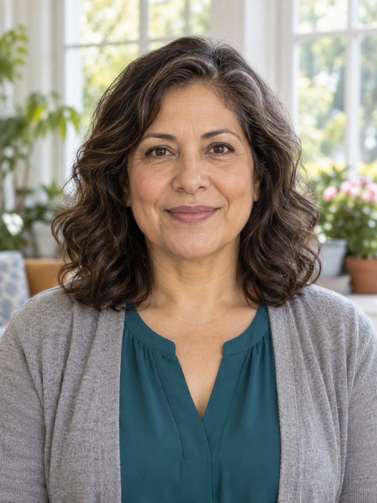 Portrait of Caregiver Guide, an AI agent